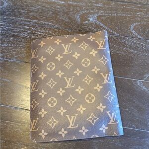 Louis Vuitton Brown and Tan Monogram Cover